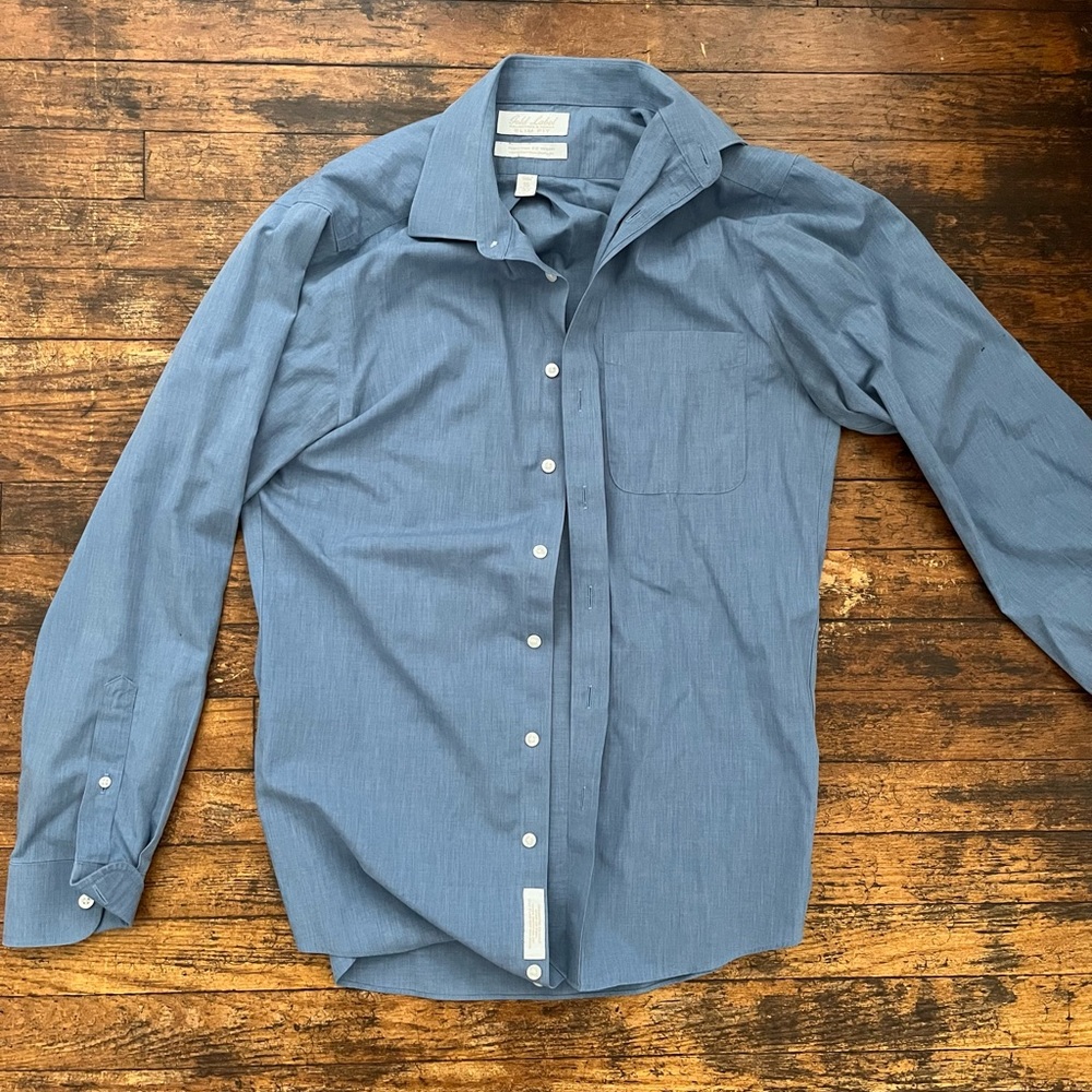 Round Tree & Yorke Gold Label Botton Down Shirt